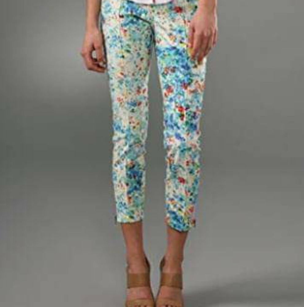 NWOT Nanette Lepore Cropped Pant